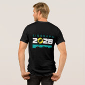 SIGGRAPH 2025 メンズTシャツ トライブレンドTシャツ (裏面全面)