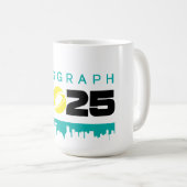 SIGGRAPH 2025 15ozマグカップ コーヒーマグカップ (正面右)