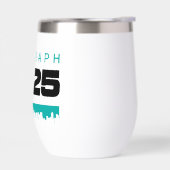 SIGGRAPH 2025 Mini Water Bottle (左面)