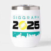 SIGGRAPH 2025 Mini Water Bottle (正面)