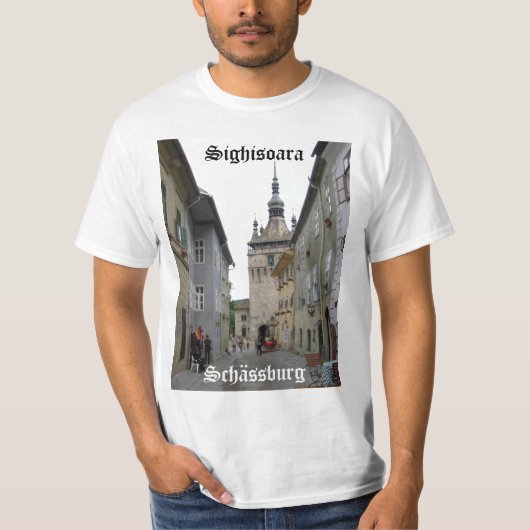Sighisoara/SchassburgのTシャツ Tシャツ (正面)