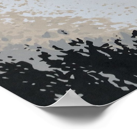 "Sight"プリント ポスター (角)