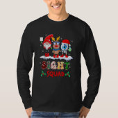 Sight Squad Gnome Reindeer Santa Christmas Optomet Tシャツ (正面)