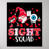 Sight Squad Optician Optometrist Dabbing Heart Val ポスター (正面)
