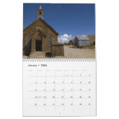 Sights of Bodie, CA 2015 カレンダー (1月 2026)