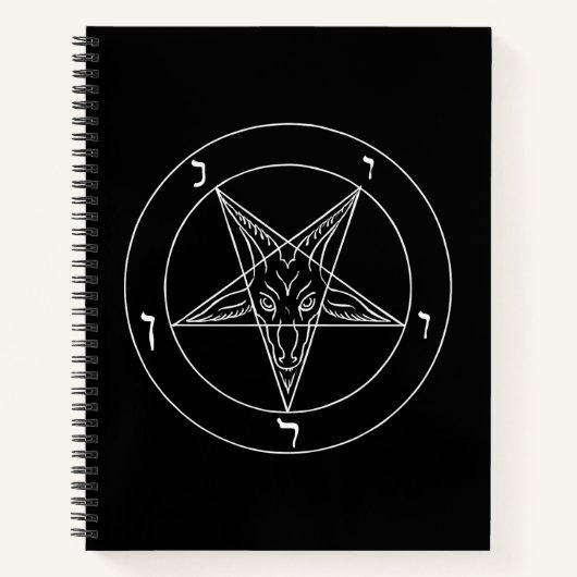 Sigil of Baphomet ノートブック (正面)