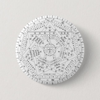 Sigillum白く完全なDei Aemeth Pin 缶バッジ