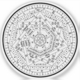 Sigillum Dei Aemeth (black) シール
