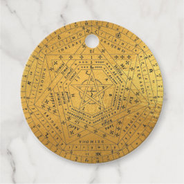 Sigillum Dei Seal of God Angelic John Dee Diagram フェイバータグ