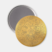 Sigillum Dei Seal of God Angelic John Dee Diagram マグネット (正面/裏面)