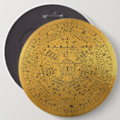 Sigillum Dei Seal of God Angelic John Dee Diagram 缶バッジ (正面&裏面)