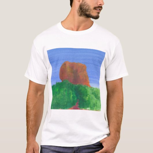 Sigiriyaの石 Tシャツ (正面)