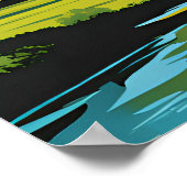 Sigiriyaトラベミニマルルポスター ポスター (角)