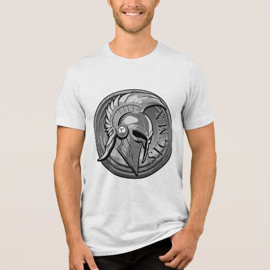 SIGMA ヘルメットシールド メンズ ベーシック Tシャツ (正面)