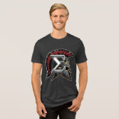 SIGMA ヘルメット 2 メンズ ベーシック Tシャツ (正面全面)