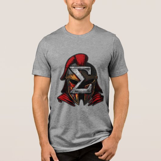 SIGMA ヘルメット 4 メンズ ベーシック Tシャツ (正面)