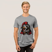SIGMA ヘルメット 4 メンズ ベーシック Tシャツ (正面全面)