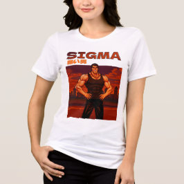 Sigma 強い男 トライブレンドTシャツ