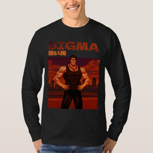 Sigma 強い男 tシャツ (正面)
