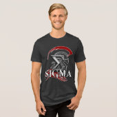 SIGMA 3b メンズ ベーシック Tシャツ (正面全面)