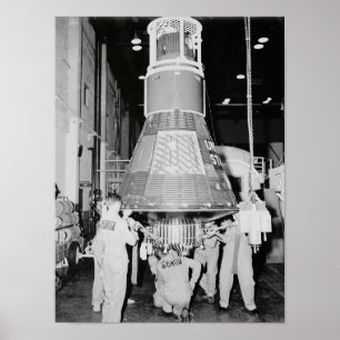 Sigma 7 (Mercury Atlas 8)宇宙船 ポスター