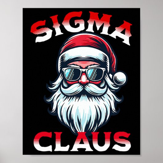 Sigma Claus Funny Christmas  ポスター (正面)