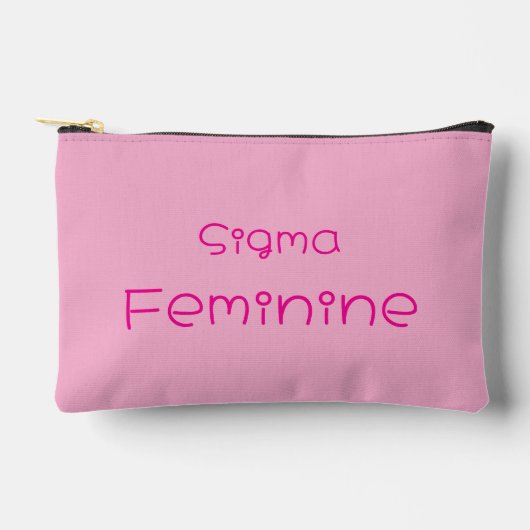 Sigma Feminine アクセサリーポーチ (正面)