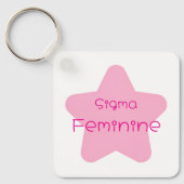 Sigma Feminine Acrylic Keychain キーホルダー (正面)