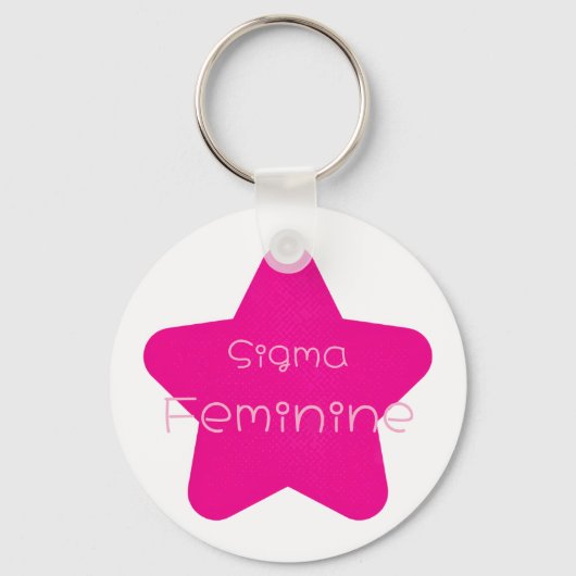 Sigma Feminine Acrylic Keychain キーホルダー (裏面)