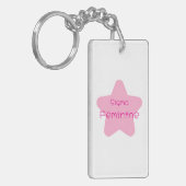 Sigma Feminine Acrylic Keychain キーホルダー (正面左)