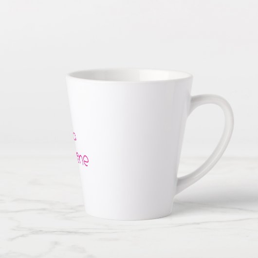 Sigma Feminine Latte Mug カフェラテマグ (右)