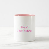 Sigma Feminine Mug ツートーンマグカップ (中央)