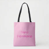 Sigma Feminine Tote トートバッグ (正面)