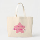 Sigma Feminine Tote Bag ラージトートバッグ (正面)