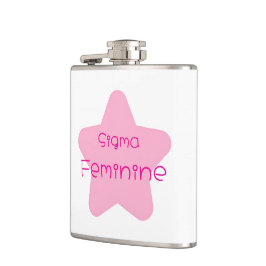 Sigma Feminine Vinyl Wrapped Flask フラスク