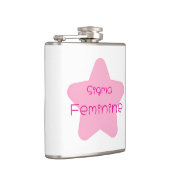 Sigma Feminine Vinyl Wrapped Flask フラスク (右)