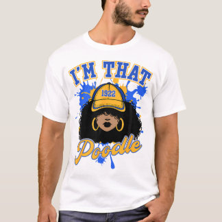 Sigma Gamma Rho Sorority、私はPoodle、ローアル Tシャツ