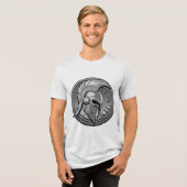 SIGMA Helmet Shield Men's Basic T-Shirt トライブレンドTシャツ (正面全面)