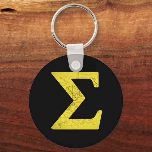 Sigma - Math Symbols  キーホルダー (正面)