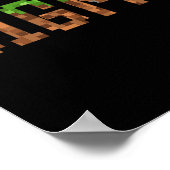 Sigma - Retro Video Game Pixel Art 8-bit Pc Gamer  ポスター (角)