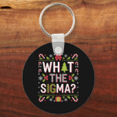 Sigma Santa句おもしろいGen Alpha X-mas キーホルダー (正面)