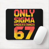Sigma Understands 67 Alpha Slang Gen 67th Number 6 マウスパッド (マウス)
