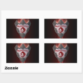 Sigma X Studios – 見習いロゴシール 長方形シール (シート)