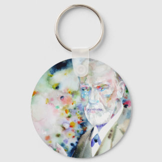 SIGMUND FREUD – 水色ポートレート.2 キーホルダー
