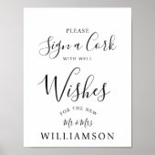 Sign a Cork party/wedding ポスター (正面)