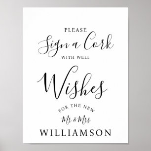 Sign a Cork party/wedding ポスター