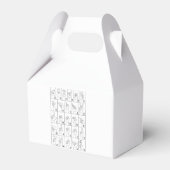 SIGN LANGUAGEギフトボックス フェイバーボックス (裏面サイド)