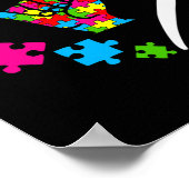 Sign Language Asl Love Autism Awareness Day Appare ポスター (角)