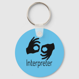 Sign Language Interpreter キーホルダー