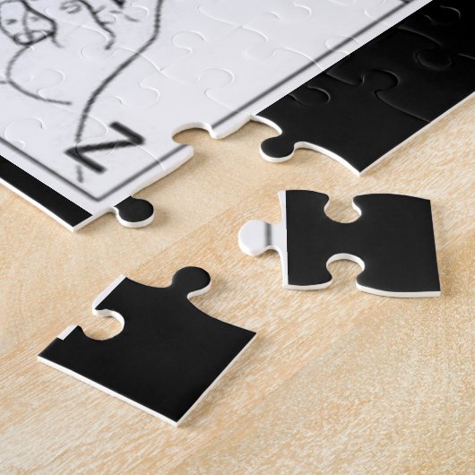 SIGN LANGUAGE puzzle ジグソーパズル (側面)